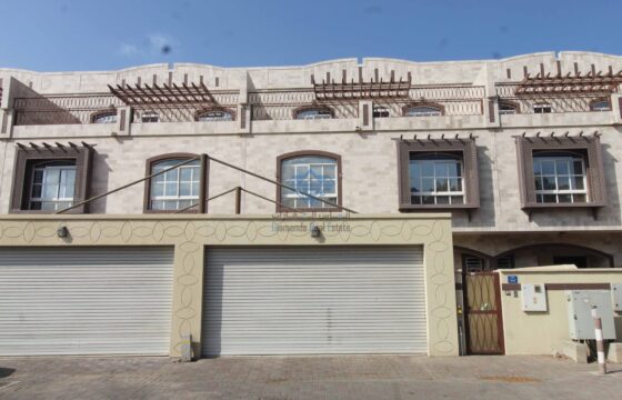 4 Bedrooms+Private Parking & Maid Room Villa For Rent in Madinat Qaboos