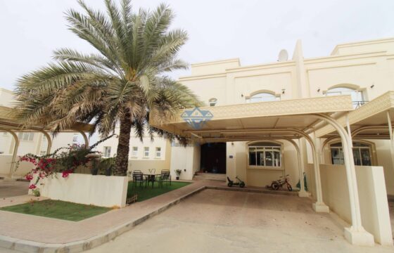 3 Bedrooms+Maid Room Town House For Rent In Bousher Al Muna.