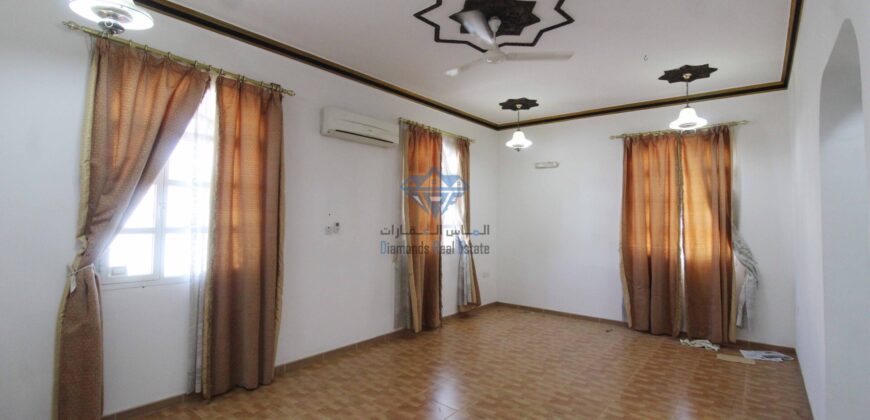5 Bedrooms+Maid Room With Private Parking Villa For Rent in Azaiba At Prime Location.