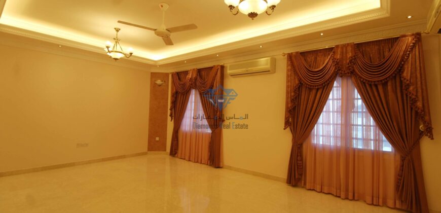 6 Bedrooms+Maid Room With Private Parking Villa For Rent in Azaiba At Prime Location.
