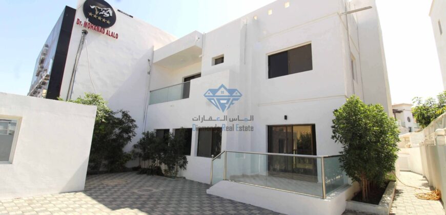 3 Bedrooms+Maid Room Commercial And Residential Villa For Rent in Qurum At Prime Location.   For Rent : 750 OMR