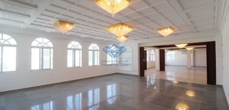 Spacious, Luxurious well maintend Villa with private pool available for rent In Qurum heights