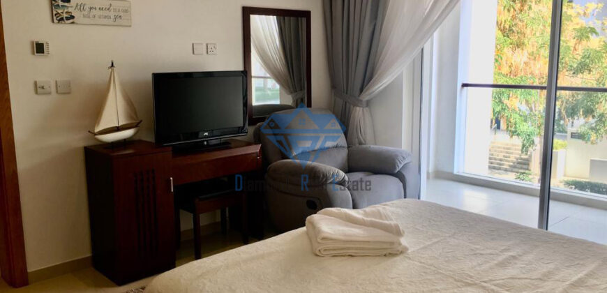 Beautiful and elegant furnished apartment for sale in Al Mouj Luban A