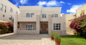 Stand Alone 5BR Villa with big front yard and shaded parking available for rent in Azaiba