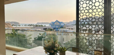 Beautiful and Luxurious 2bhk apartment fully furnished for sale in Muscat Bay, Zaha Compound, direct view of the sea