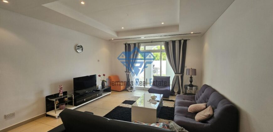 Modern 2-Bedroom Townhouse with Private Backyard in Al Mouj