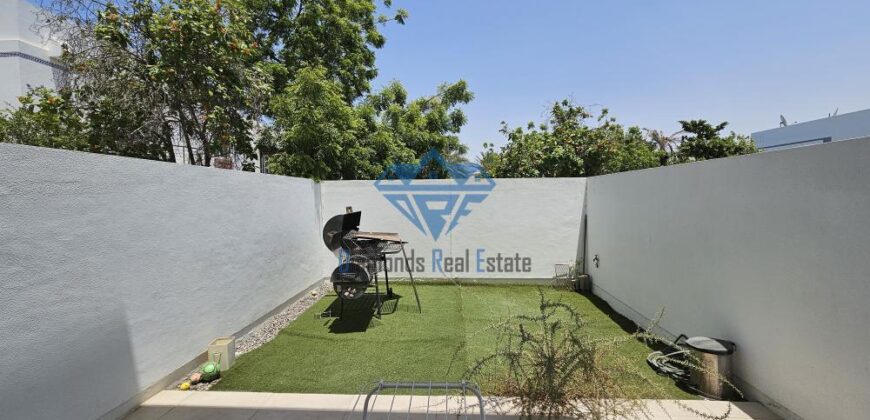 Modern 2-Bedroom Townhouse with Private Backyard in Al Mouj