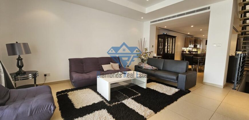Modern 2-Bedroom Townhouse with Private Backyard in Al Mouj