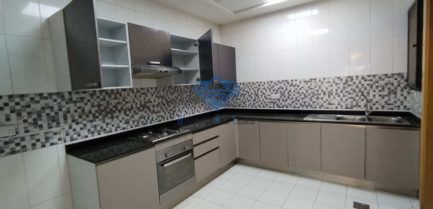 Beautiful 2 BHK Front View Apartment For Rent in Qurum ( Park View Building)
