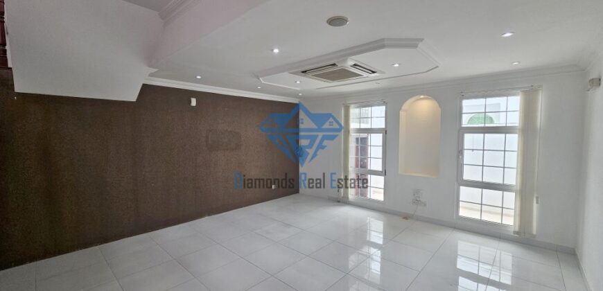 Spacious  5 Bedrooms +1 Maidroom Commercial Villa for Rent in Azaiba