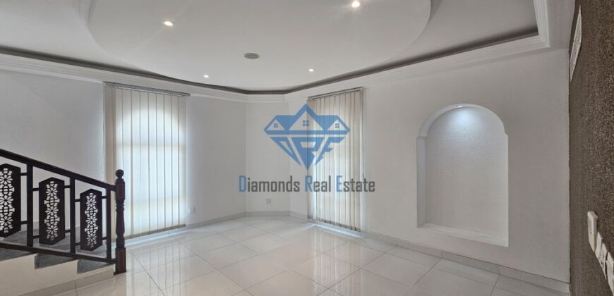 Spacious  5 Bedrooms +1 Maidroom Commercial Villa for Rent in Azaiba