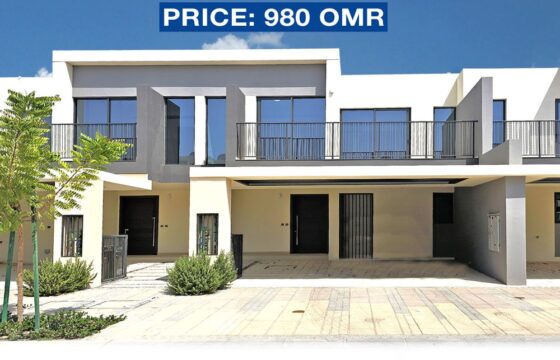 Luxury Townhouse for Rent in Al Mouj | 3BR + Maid Room