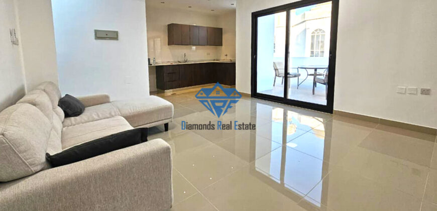 Newly Renovated 1 BHK Furnished Penthouse for Rent in Azaiba 