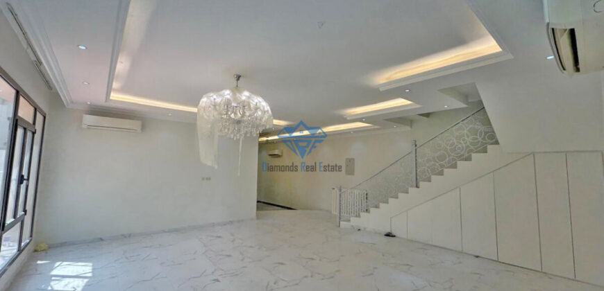 Spacious and well-designed 5-bedroom Twin villa for rent located in Bosher.