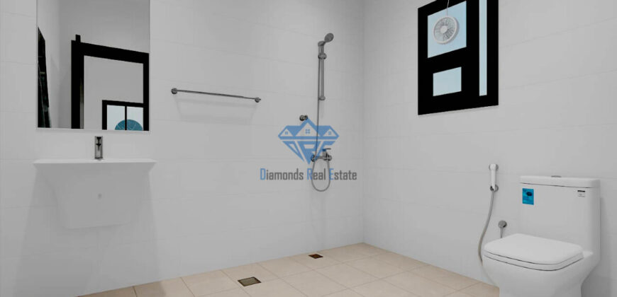 Newly Renovated 2 BHK Apartment for Rent in Azaiba 