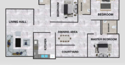 للبيع بناية  في الخوير مكونة من 3 شقق و ملحق بموقف خاص