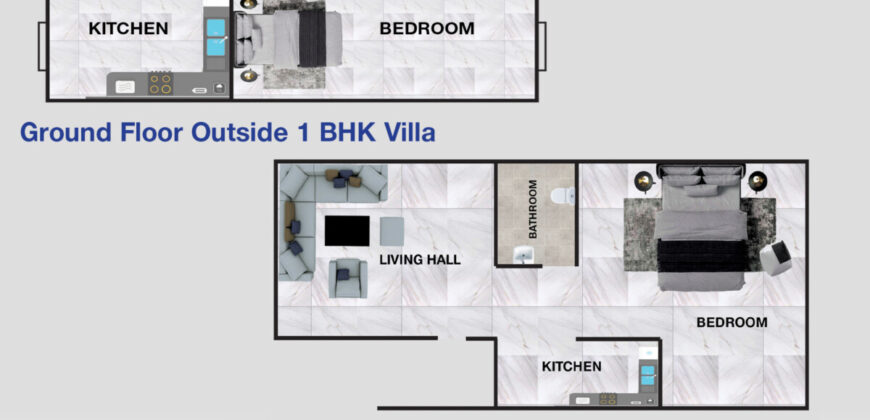 للبيع بناية  في الخوير مكونة من 3 شقق و ملحق بموقف خاص