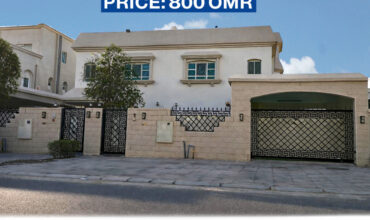 Spacious and well-maintained 4 bedrooms + 1 maidroom villa for rent in azaiba