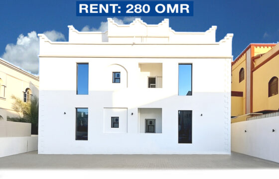 Newly Renovated 1 BHK Penthouse for Rent in Azaiba