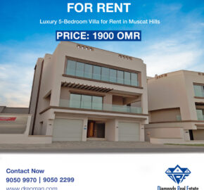 Luxury 5-Bedroom Villa for Rent in Muscat Hills