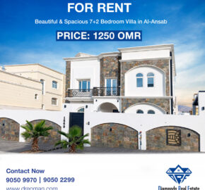 🏡 For Rent – Spacious 7+2 Bedroom Villa in Al-Ansab