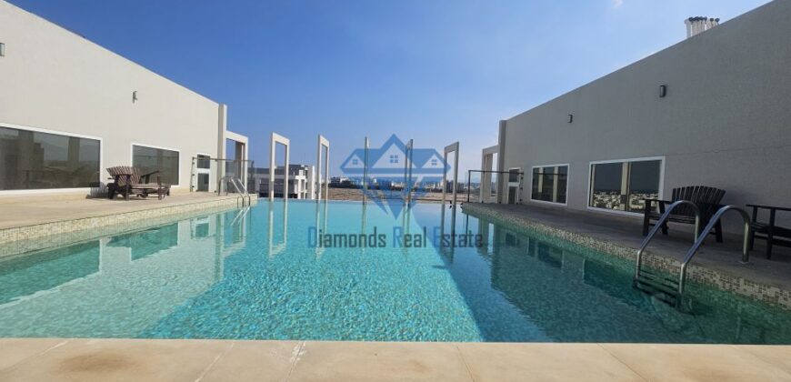 شقة جميلة للبيع في العذيبة 2غرف نوم