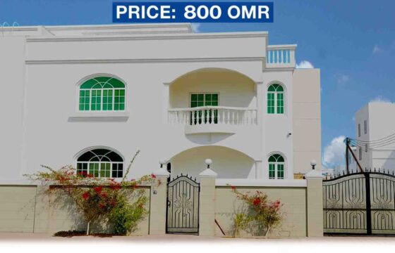  4Bedroom + Maidroom Villa for Rent in Azaiba 18 nov street 