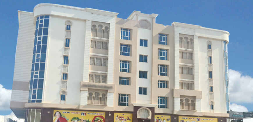 Spacious 2 BHK apartment available for Rent in Azaiba