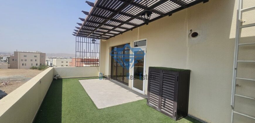 Beautiful & Spacious 2BHK Penthouse for Rent in Bosher Heights, Muscat