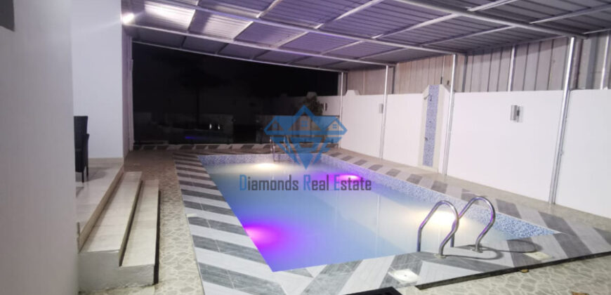 *For Rent – European-Style Villa with Private Pool | Barka*
