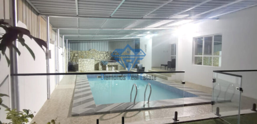 *For Rent – European-Style Villa with Private Pool | Barka*
