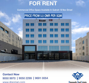 Commercial Office Spaces for Rent in Gubrah 18 Nov Street