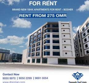 BRAND NEW 1BHK APARTMENTS FOR RENT – BOSHER