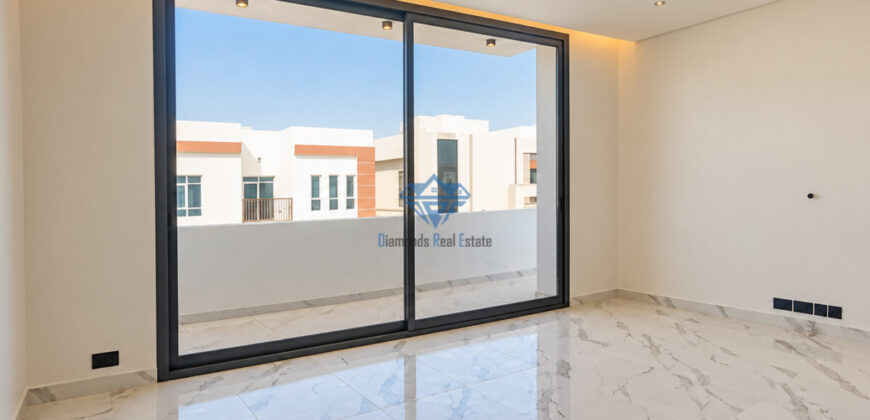 للبيع بالخوض – فيلا جديدة بمسبح خاص | تصميم عصري ومساحات عائلية مميزة