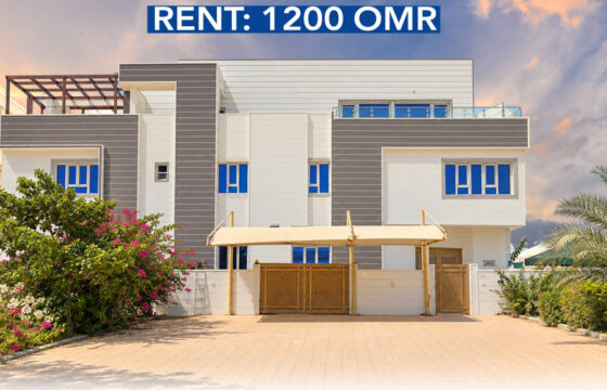 FOR RENT – Spacious 6-Bedroom Villa Opposite Al Mouj Muscat